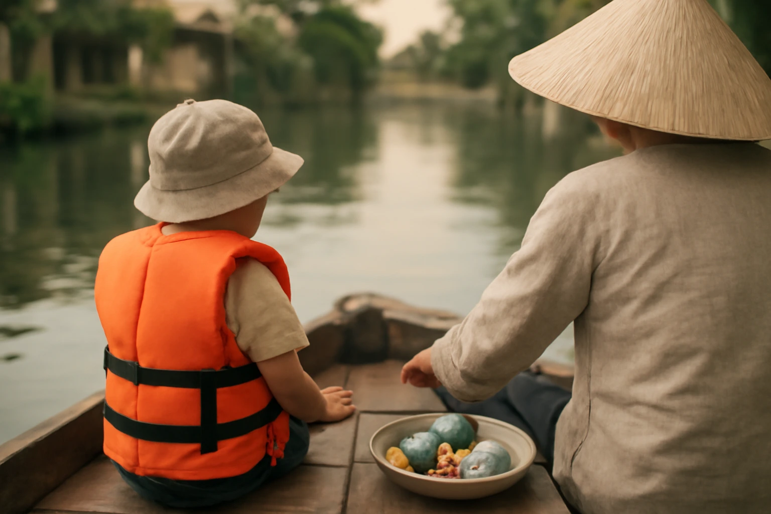 An toàn nước cho trẻ nhỏ ở vùng sông rạch