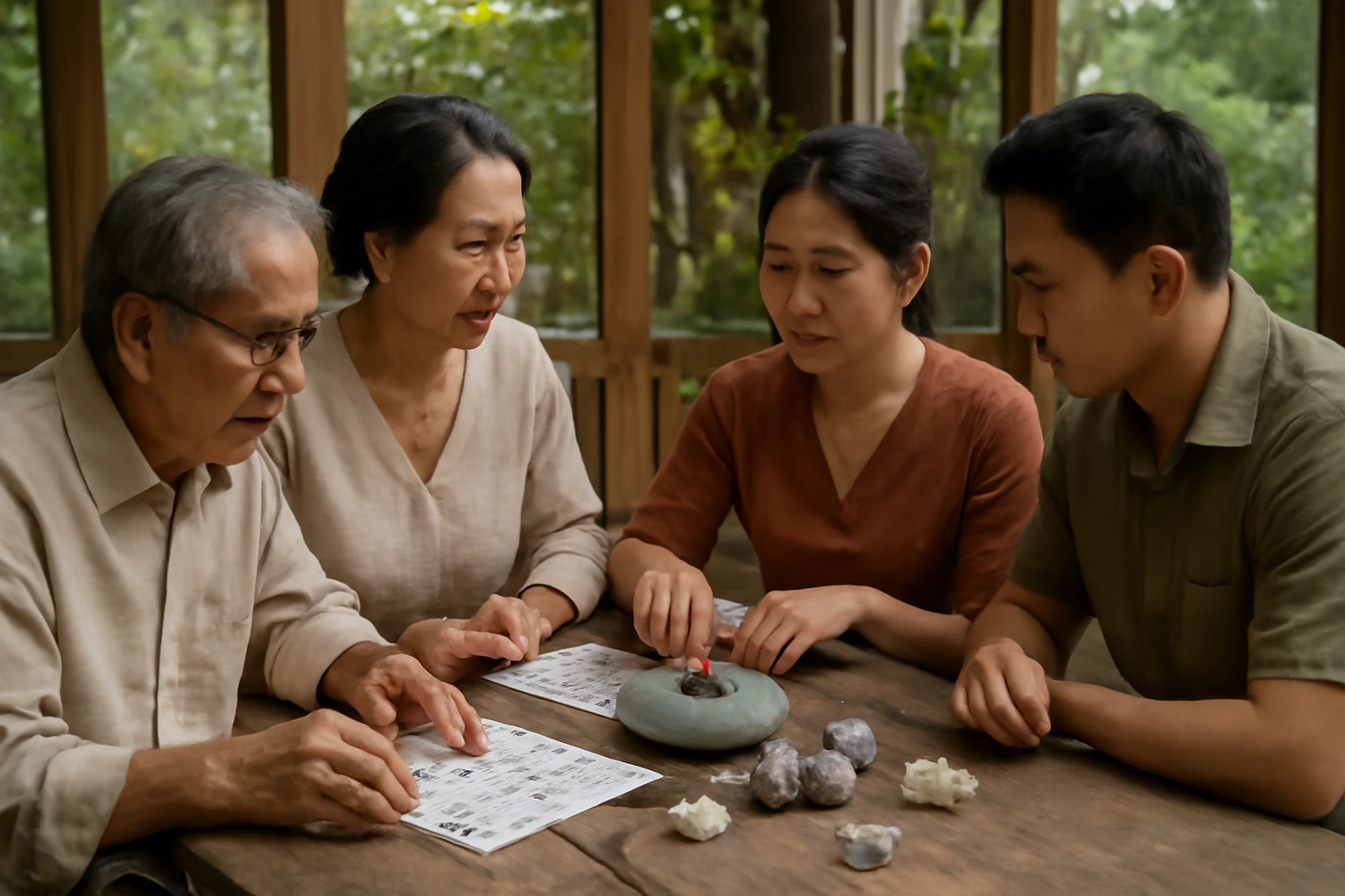 Chia đất vườn giữa các con: bàn sớm, ghi rõ, giữ được tình