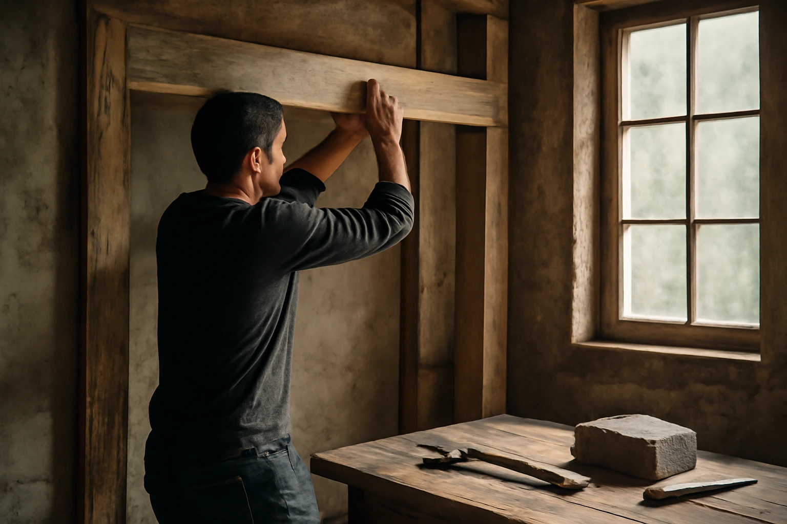 Sửa nhà gỗ: thay cấu kiện mà vẫn giữ được nét cũ